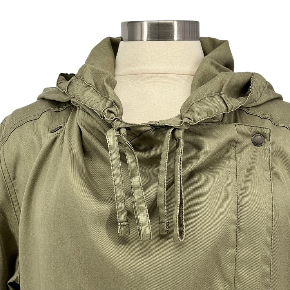HOLLISTER Light Weight Hooded Trench M - Picture 7 of 13